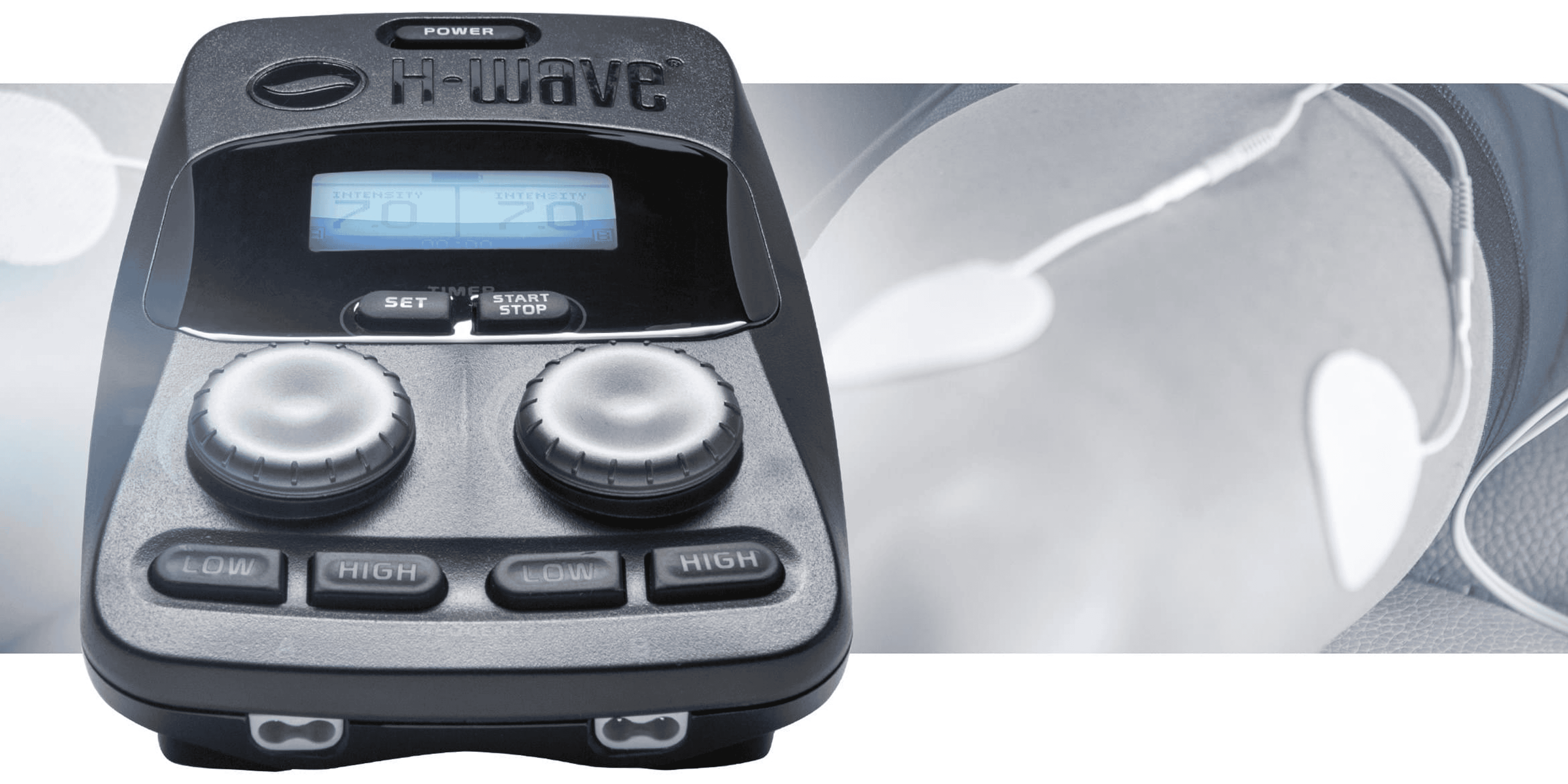 H-Wave device with display and controls.